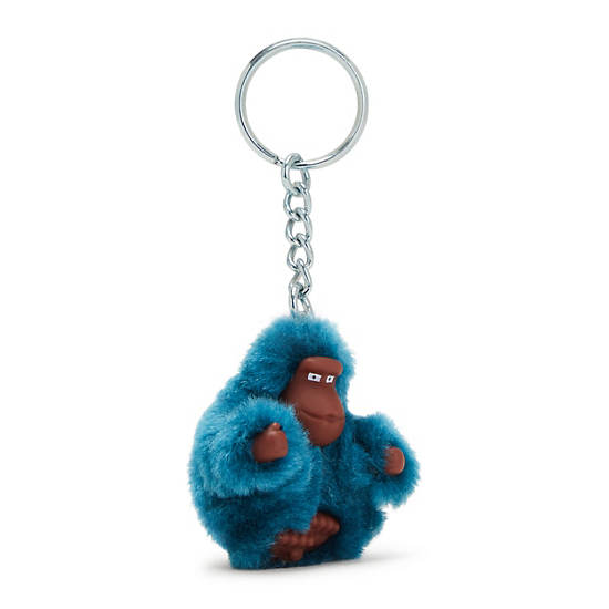 Accessoires Kipling Sven Extra Small Mode Monkey Keychain Turquoise | FR 1243EB